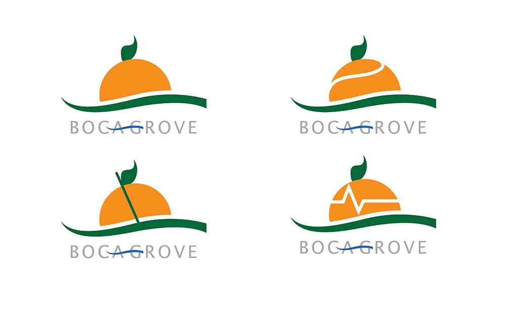 Logos for Boca Grove Golf and Tennis Club
