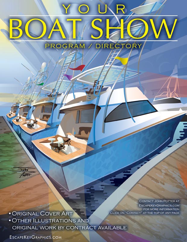 Boat Show Cover Art