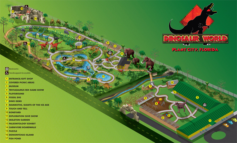 Theme Park Map