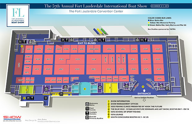 Convention Center Map