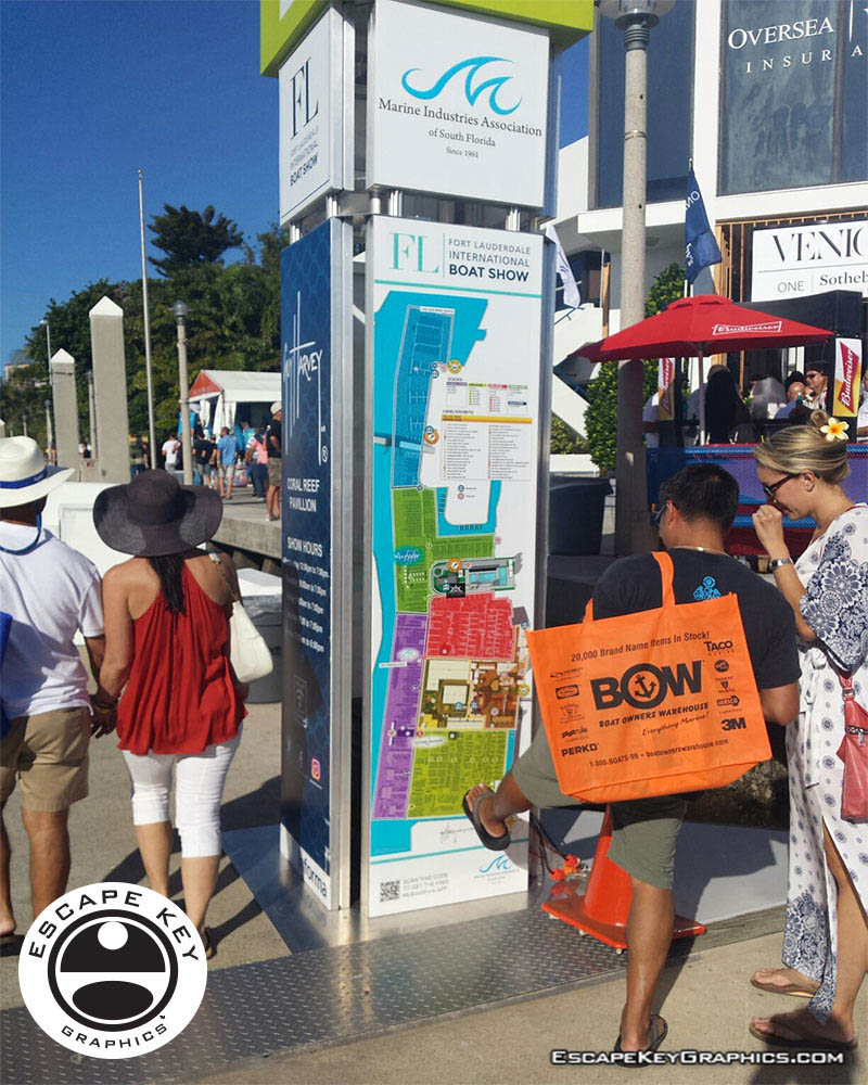 Fort Lauderdale International Boat Show map