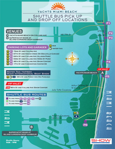 Shuttle Bus Map