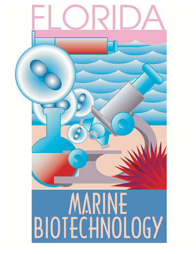 Marine Biotech book cover illustration