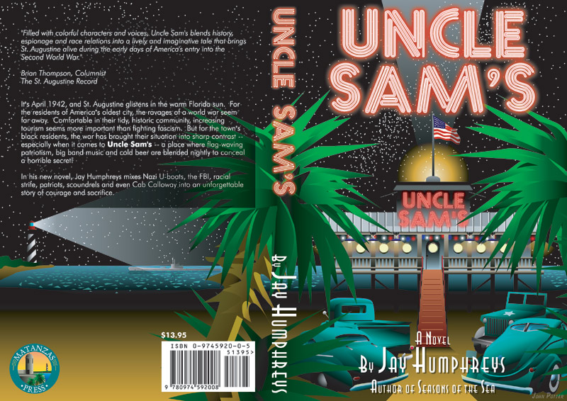 Uncle Sam's book cover illustration