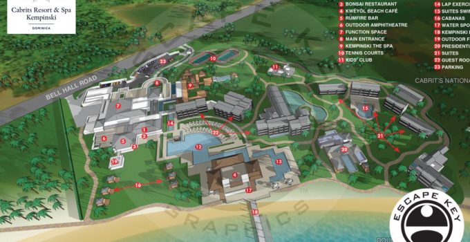 Cabrits Resort Kempinski Map