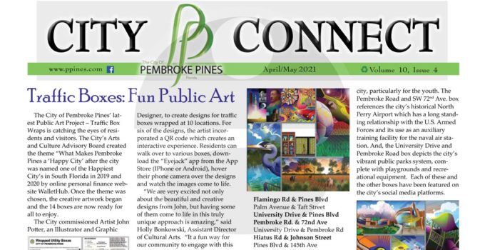Article about my work on the front of City Connect
