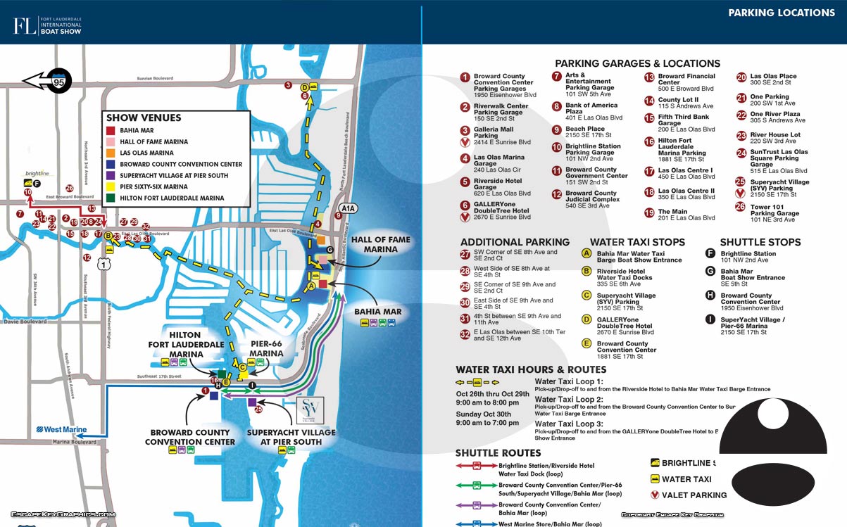 FLIBS 2022 Transit and Parking Map