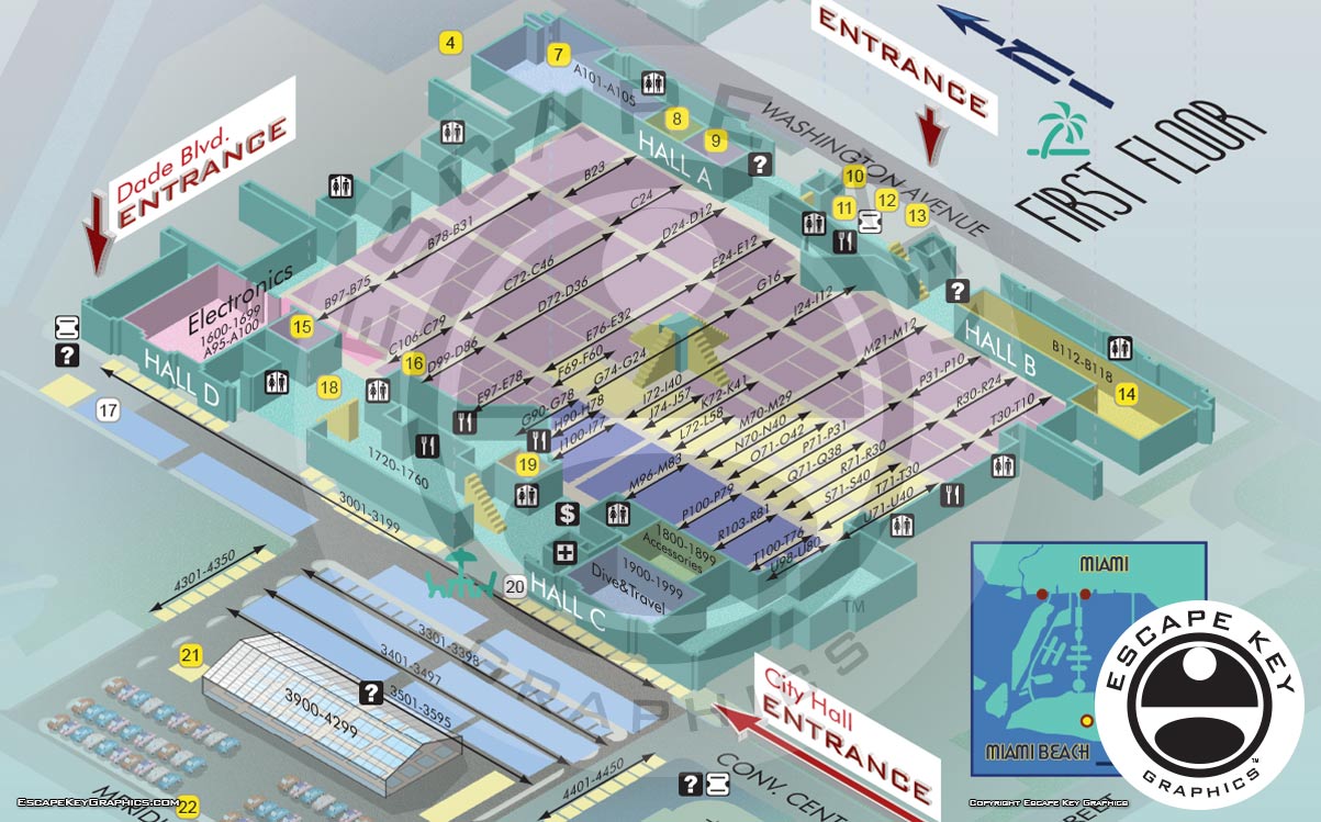 Boat Show Illustrated Maps