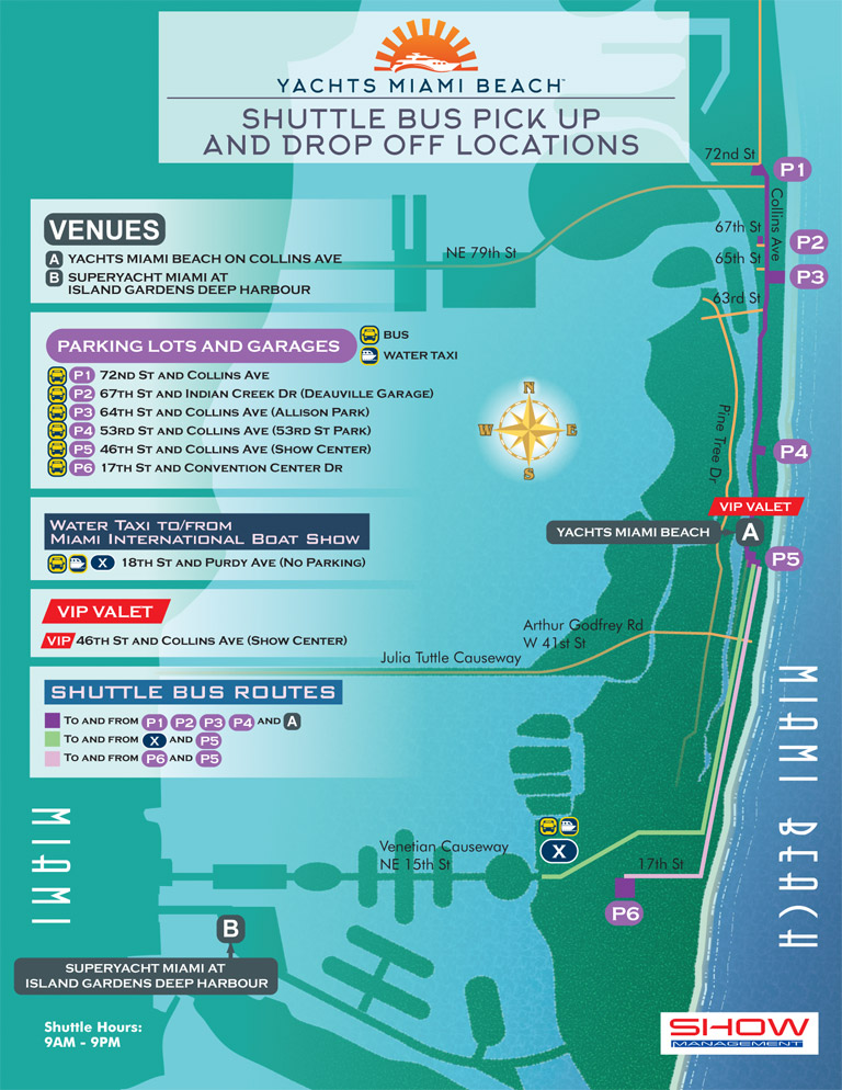 Shuttle Map Route Map