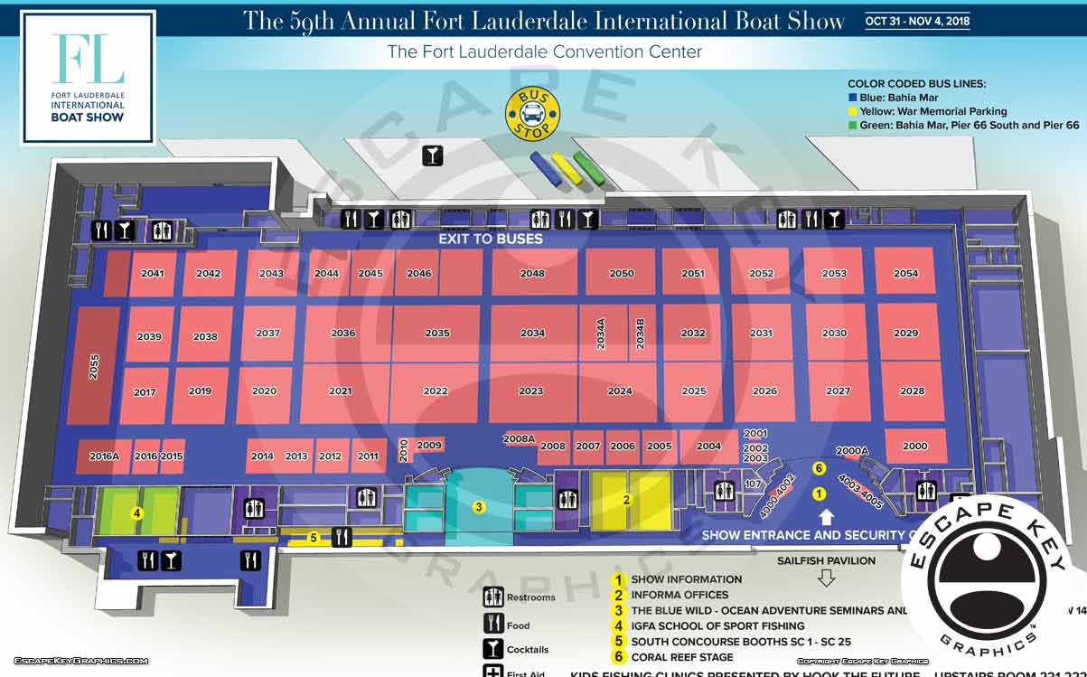 iframe Instructions - FLIBS 2018 Convention Center Map
