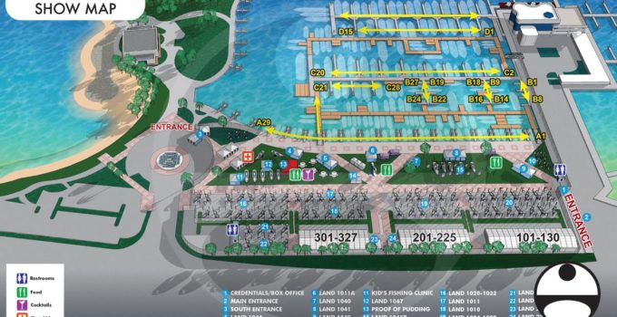 The Suncoast Boat Show 2021 Map