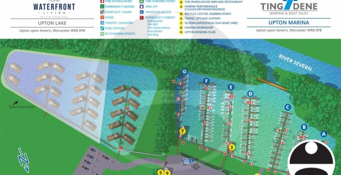 Marina and Floating Residence Map