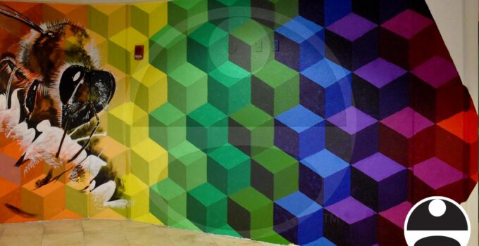 Colorful Pattern Mural