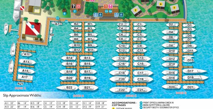 Bimini Big Game Club Resort Overhead Marina Map