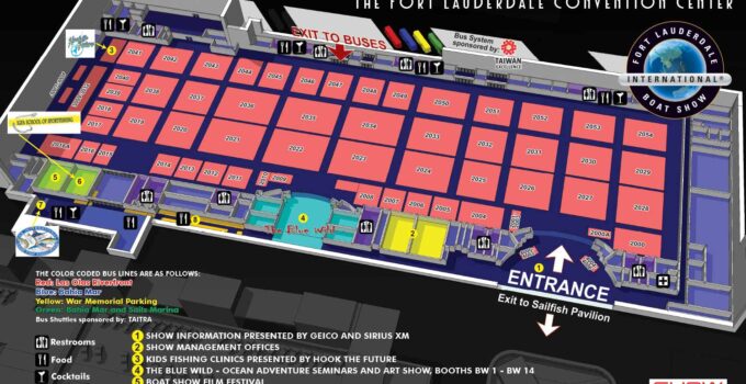 Convention Center Illustrated Guest Map