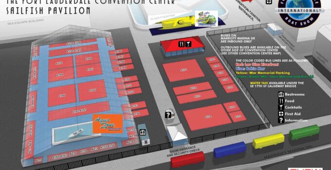 Convention Center Illustrated Exterior Map