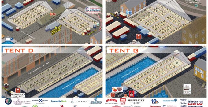 Boat Show Exhibitors Map