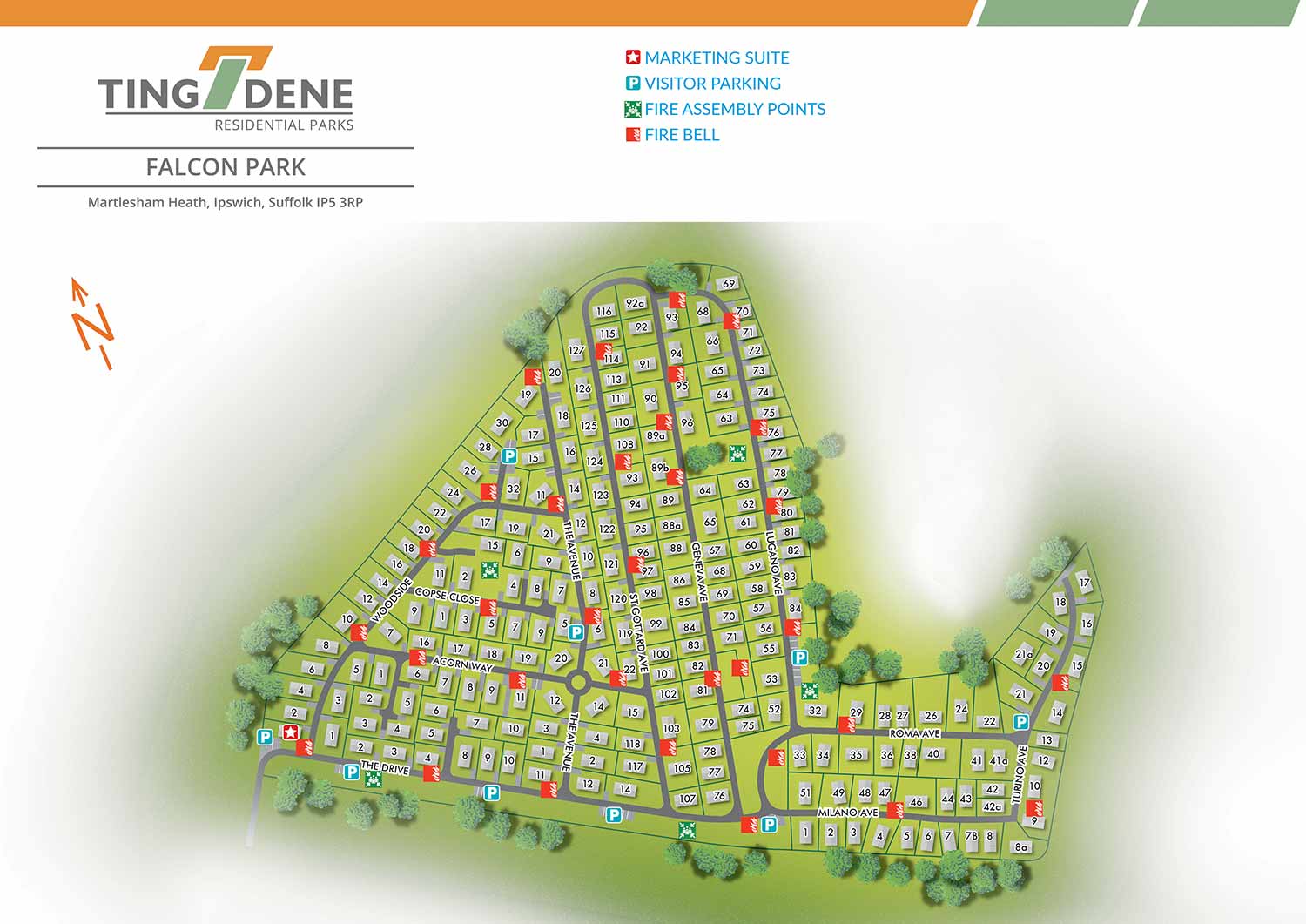 Residential Park Map