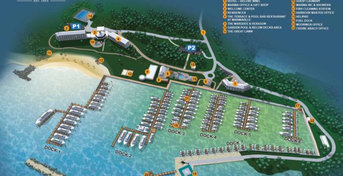 Abaco Beach Resort & Boat Harbour Marina Map