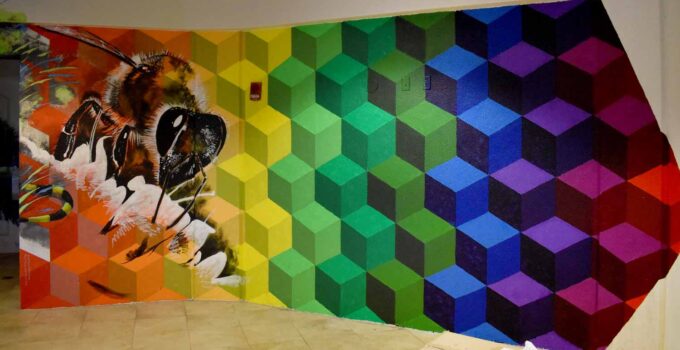 Colorful Pattern Mural