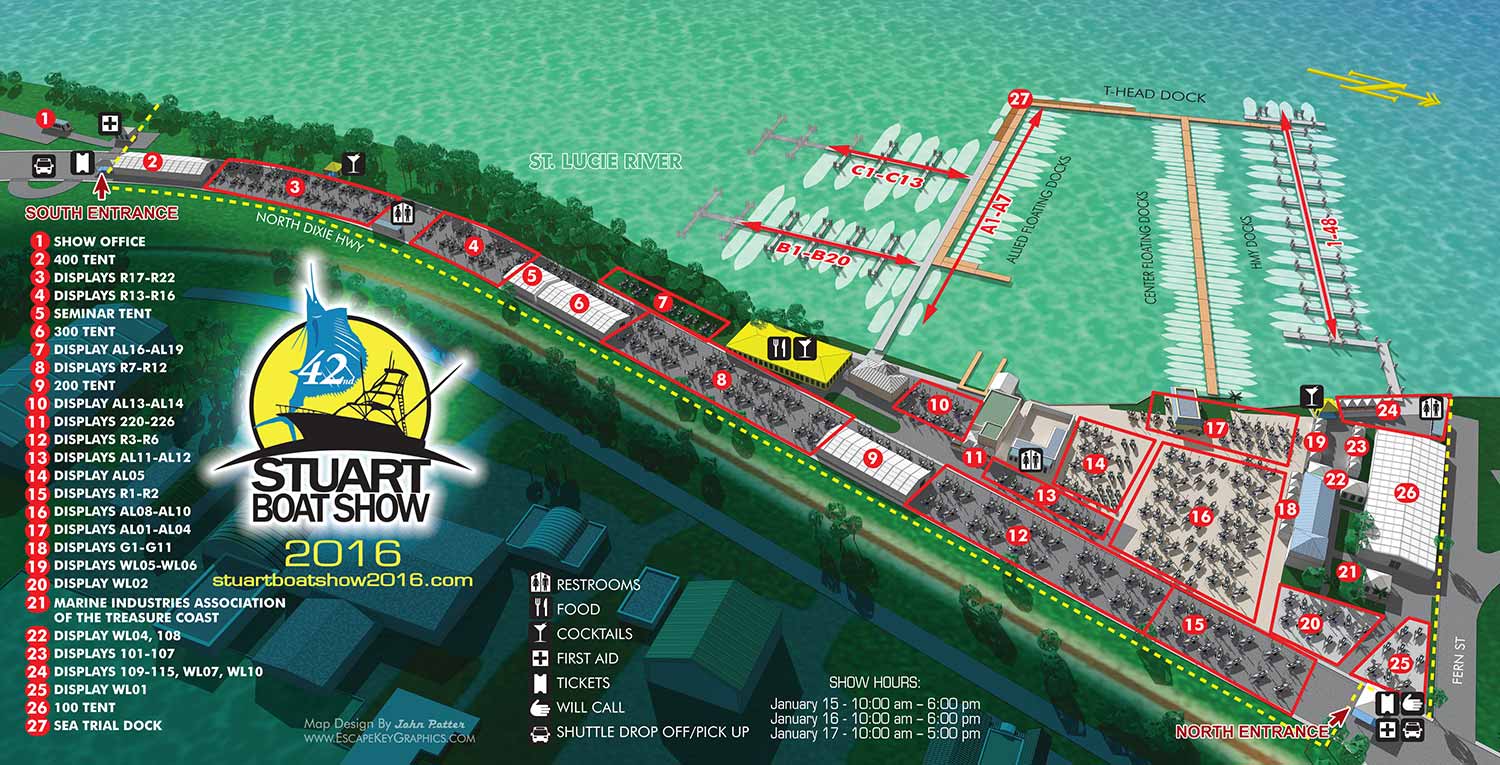 boat show map