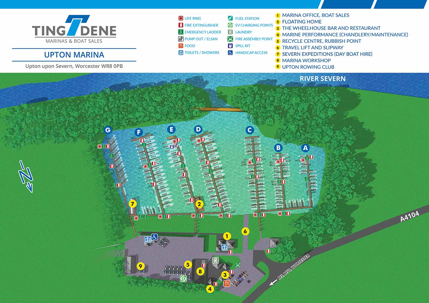 marina map