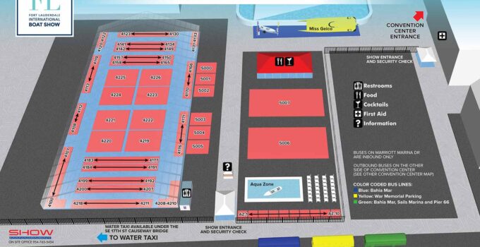 Convention Center Visitor's Map