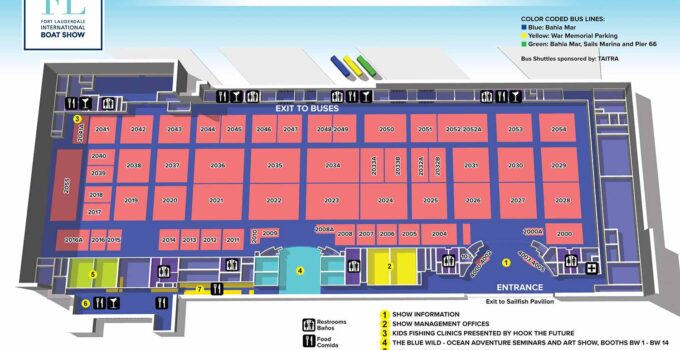 Convention Center Map Design