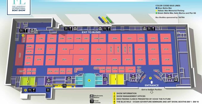 Convention Center Map design