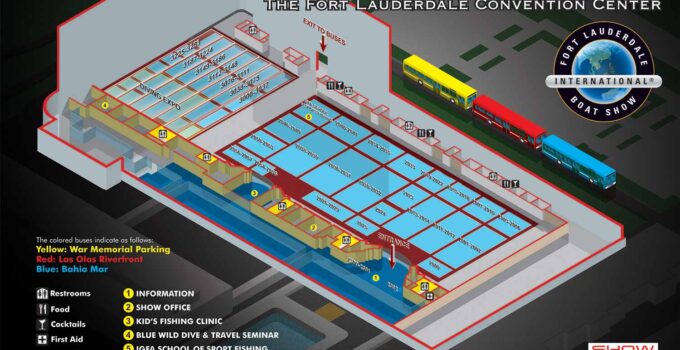 Convention Center Guest Map Design