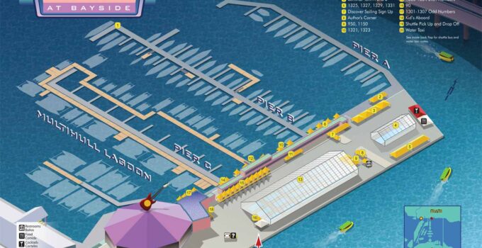 Boat Show Illustrated Marina Map