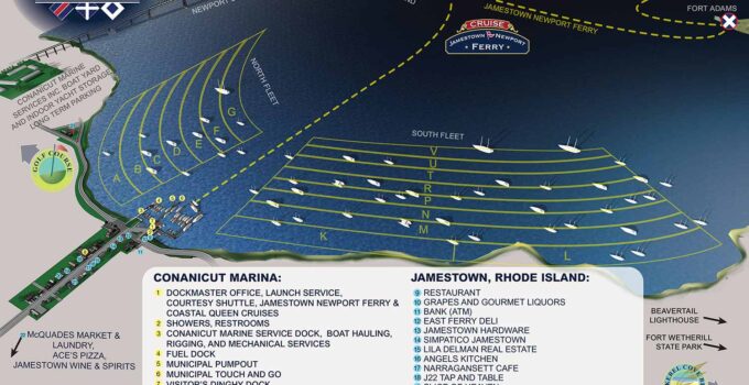 Update of Conanicut Marina Maps