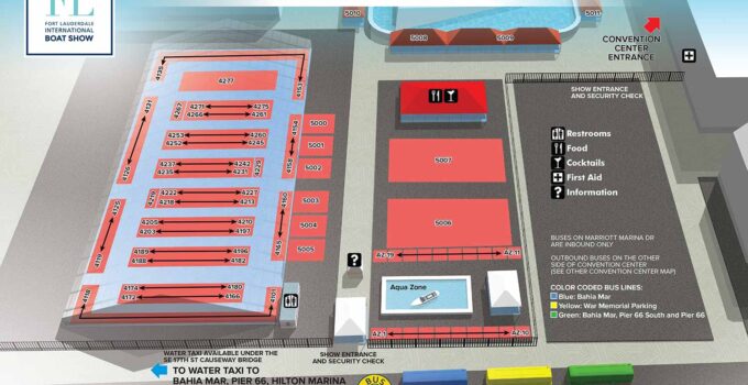 FLIBS 2018 Sailfish Pavilion Map