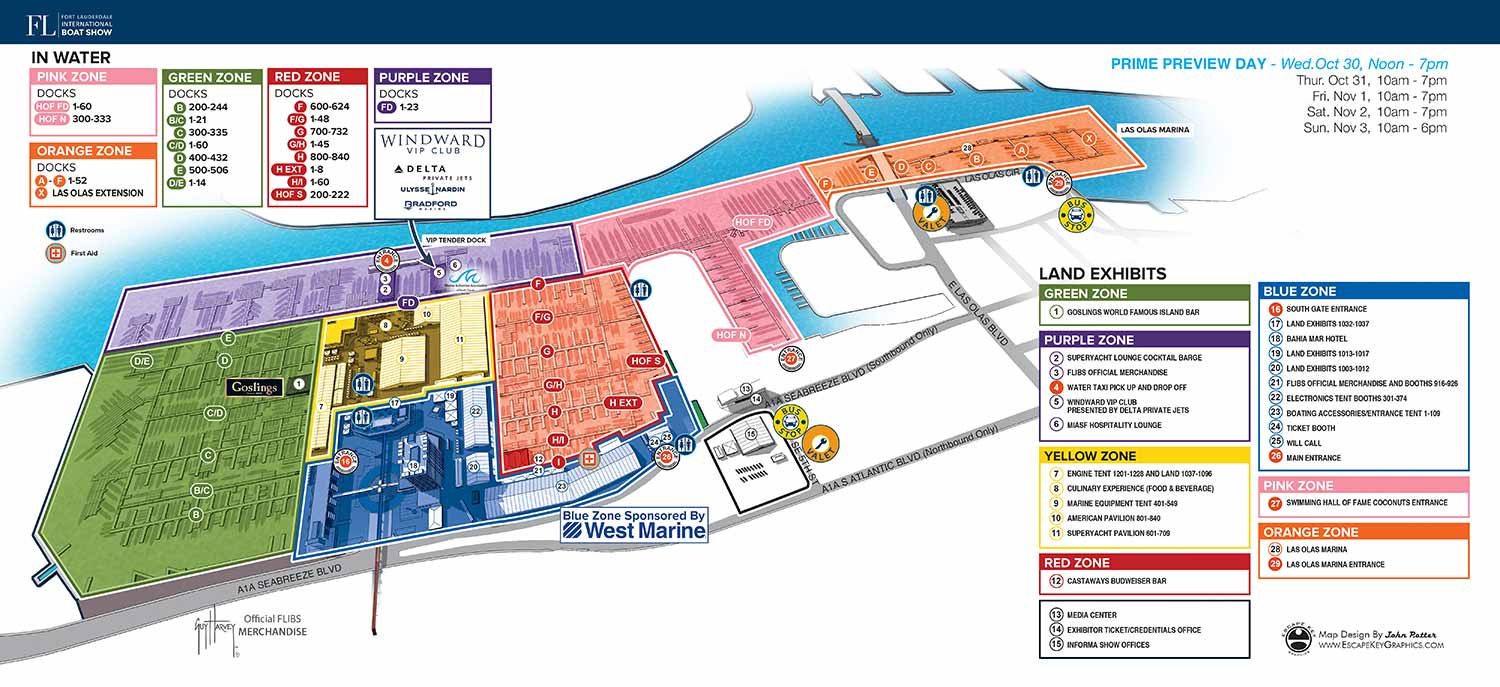 boat show map