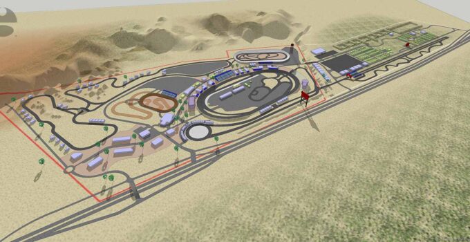 Proposed Motorsports Park Artwork