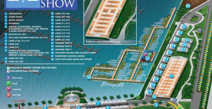 Boat Show Illustrated Map