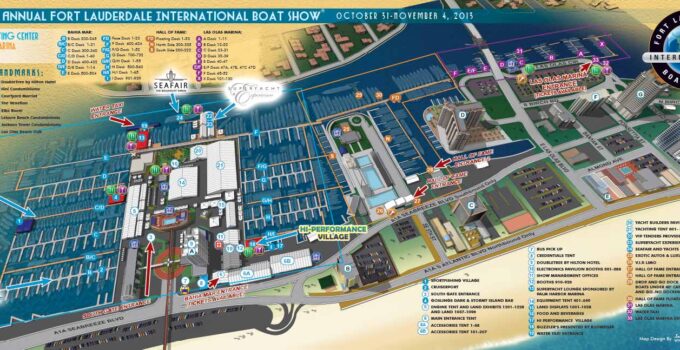 International Boat Show Illustrated Maps