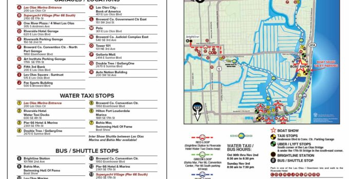 FLIBS 2019 Parking and Transit Map