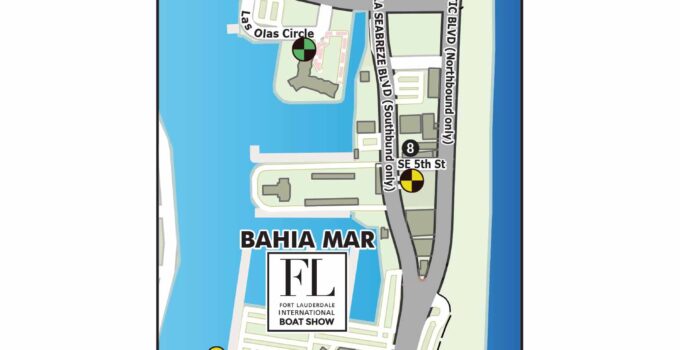 Fort Lauderdale International Boat Show 2020 Transit Map