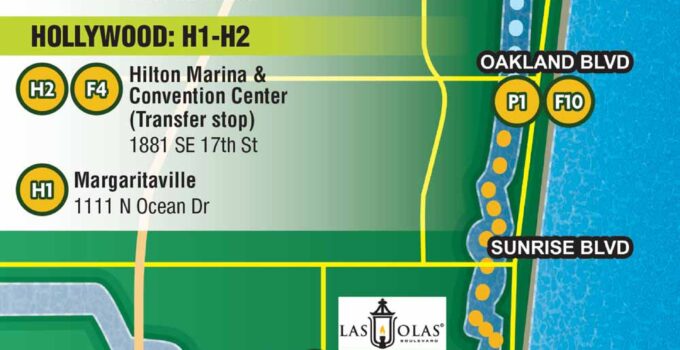 Water Taxi Map