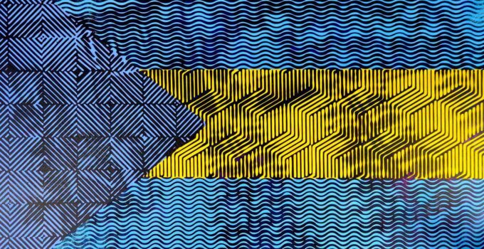 Bahamas Flag - Painting
