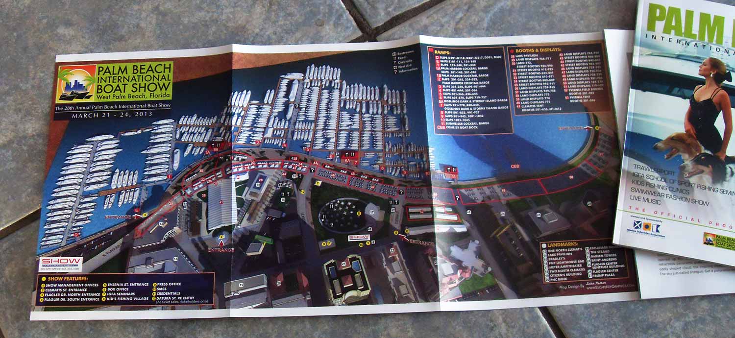 Map in show program