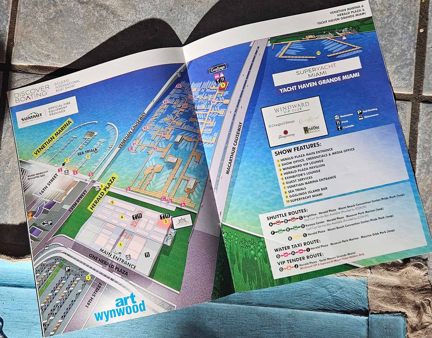 Miami International Boat Show Map 2024