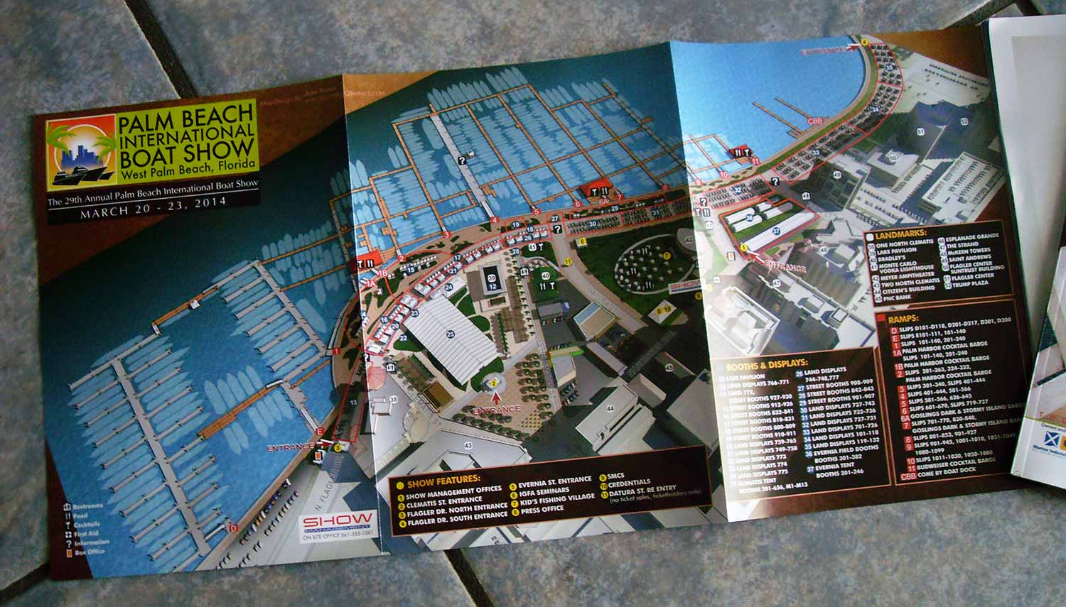Map in show program