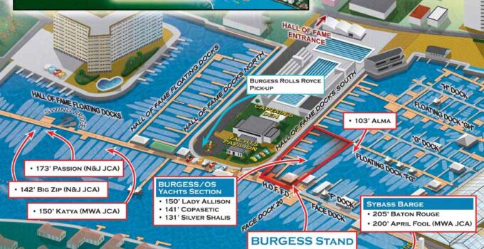 Fort Lauderdale International Boat Show Map 2012