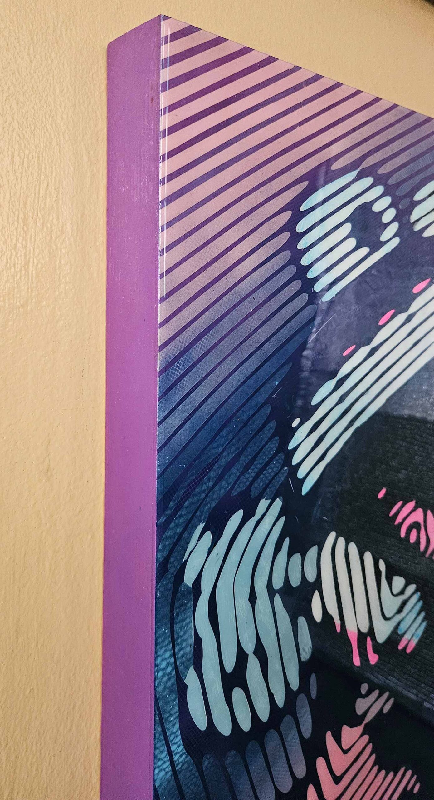 Painting of a Tongue - Detail