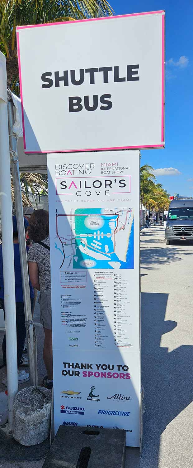 Transportation Map sign