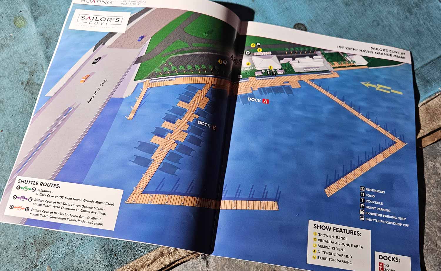 Yacht Haven Grande Miami At Island Gardens - Sailor's Cove in print