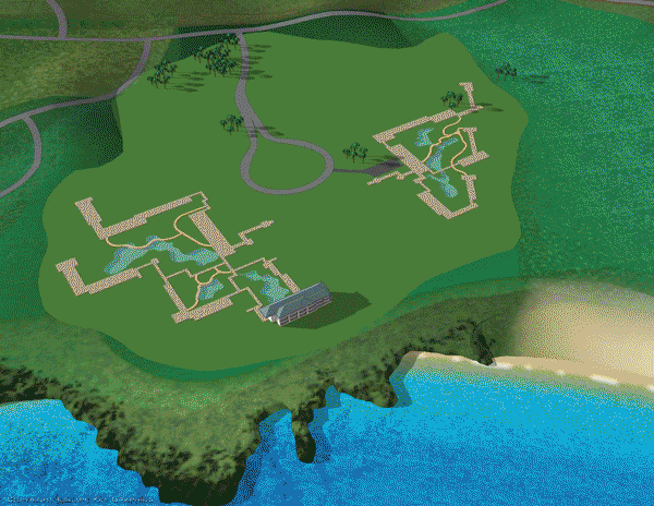 Illustrated Resort Map