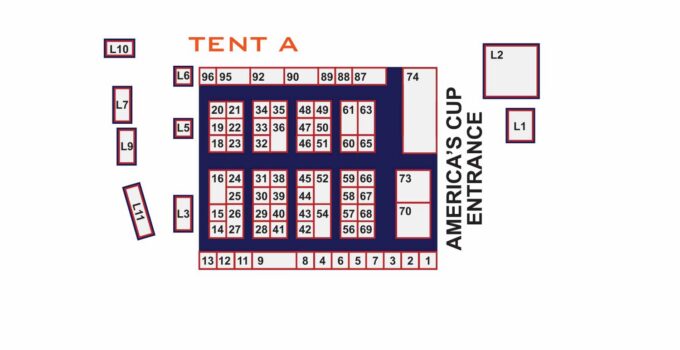 Newport International Boat Show Exhibitors Tent Maps 2026